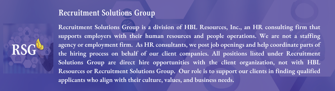 Recruitment Solutions Group